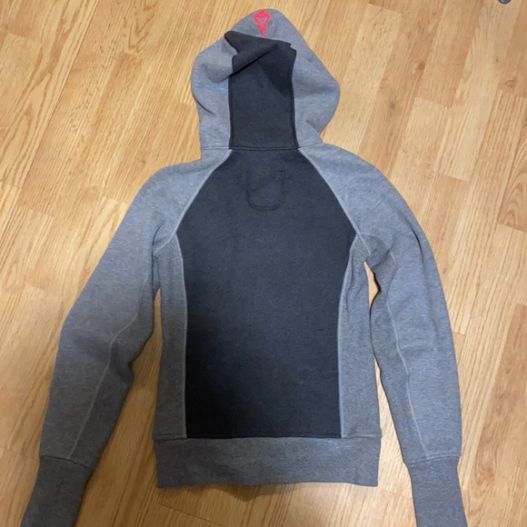 Grey Ivivva Jacket with Hood. Size 10 (kids) - Picture 2 of 2